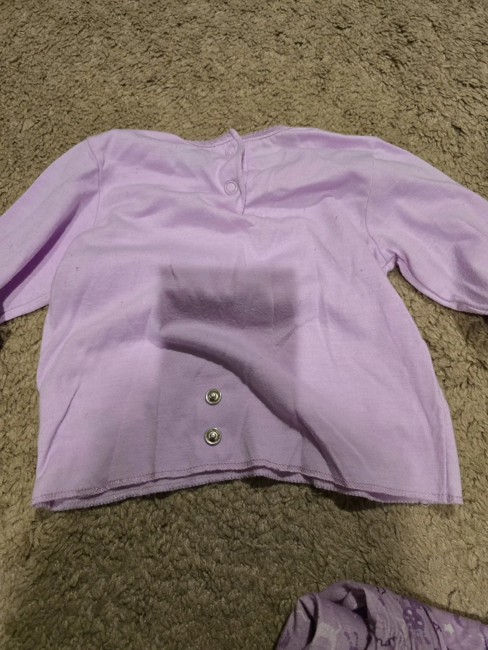 Lilac Toddler Two-Piece Pajama Set
